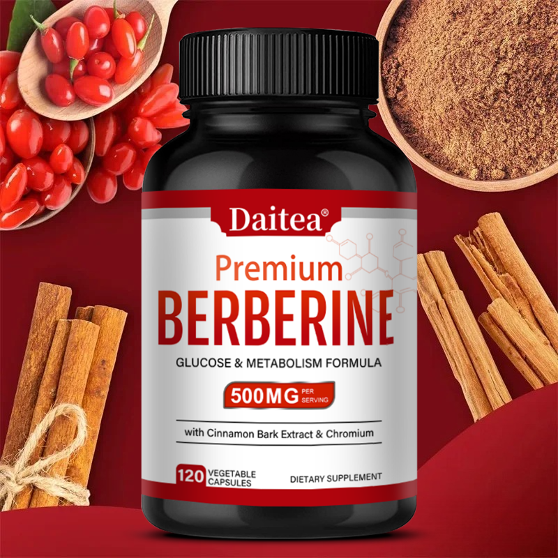 Berberine Hcl Capsule - Berberine HCL 500mg Capsules with Cinnamon,