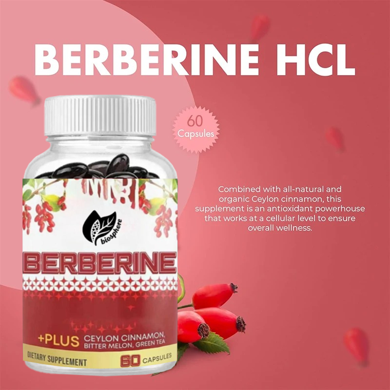 Berberine HCL 1200mg, Containi - Berberine Hcl Capsule ulasan dan harga