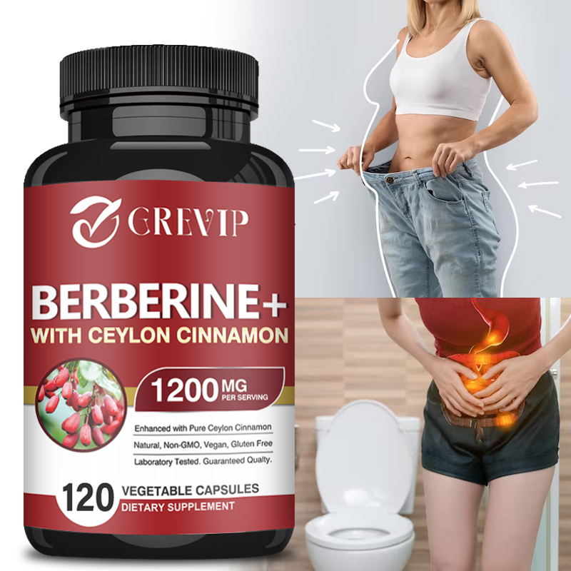 Premium Berberine HCl 1200 mg  - Berberine Hcl Capsule ulasan dan harga