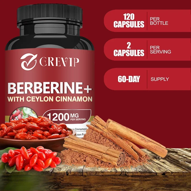 Premium Berberine HCl 1200 mg  - Berberine Hcl Capsule ulasan dan harga