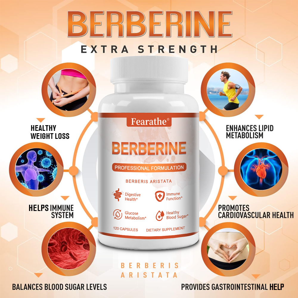 Berberine HCL Capsules 1200mg, - Berberine Hcl Capsule ulasan dan harga