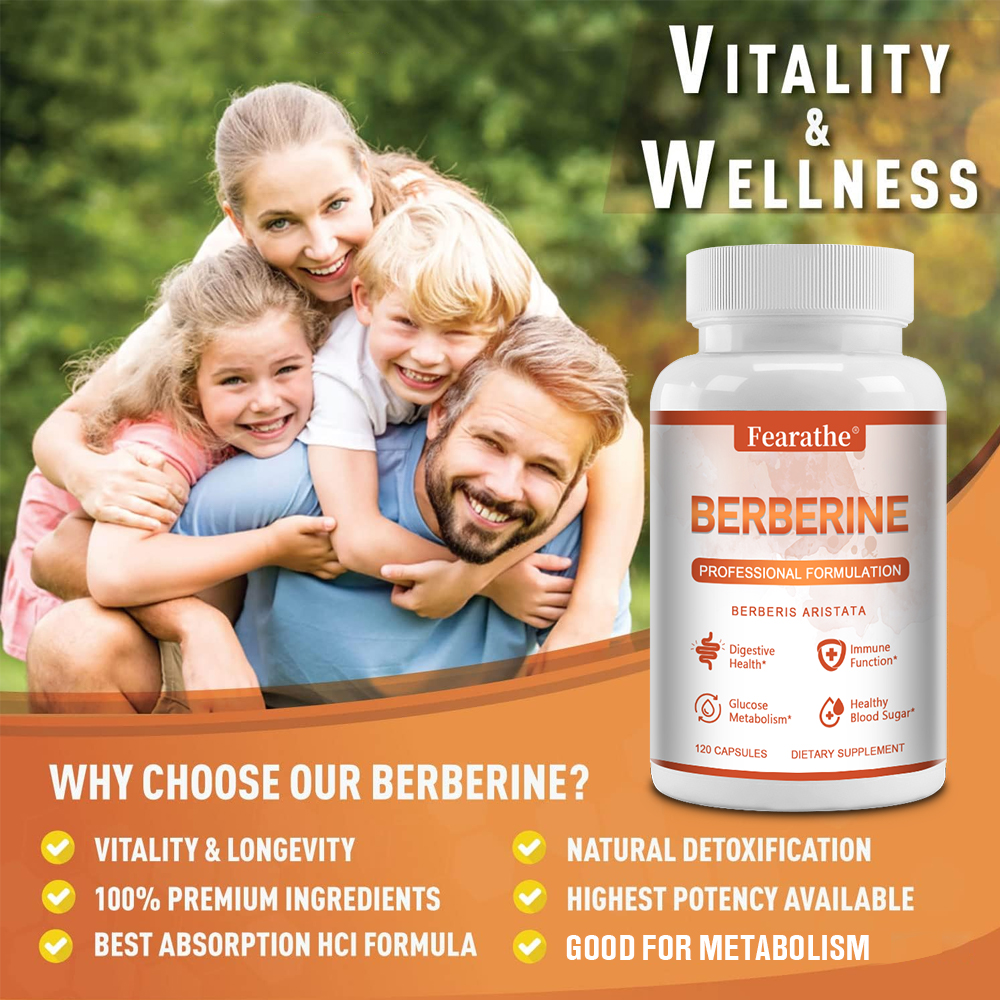 Berberine HCL Capsules 1200mg, - Berberine Hcl Capsule ulasan dan harga