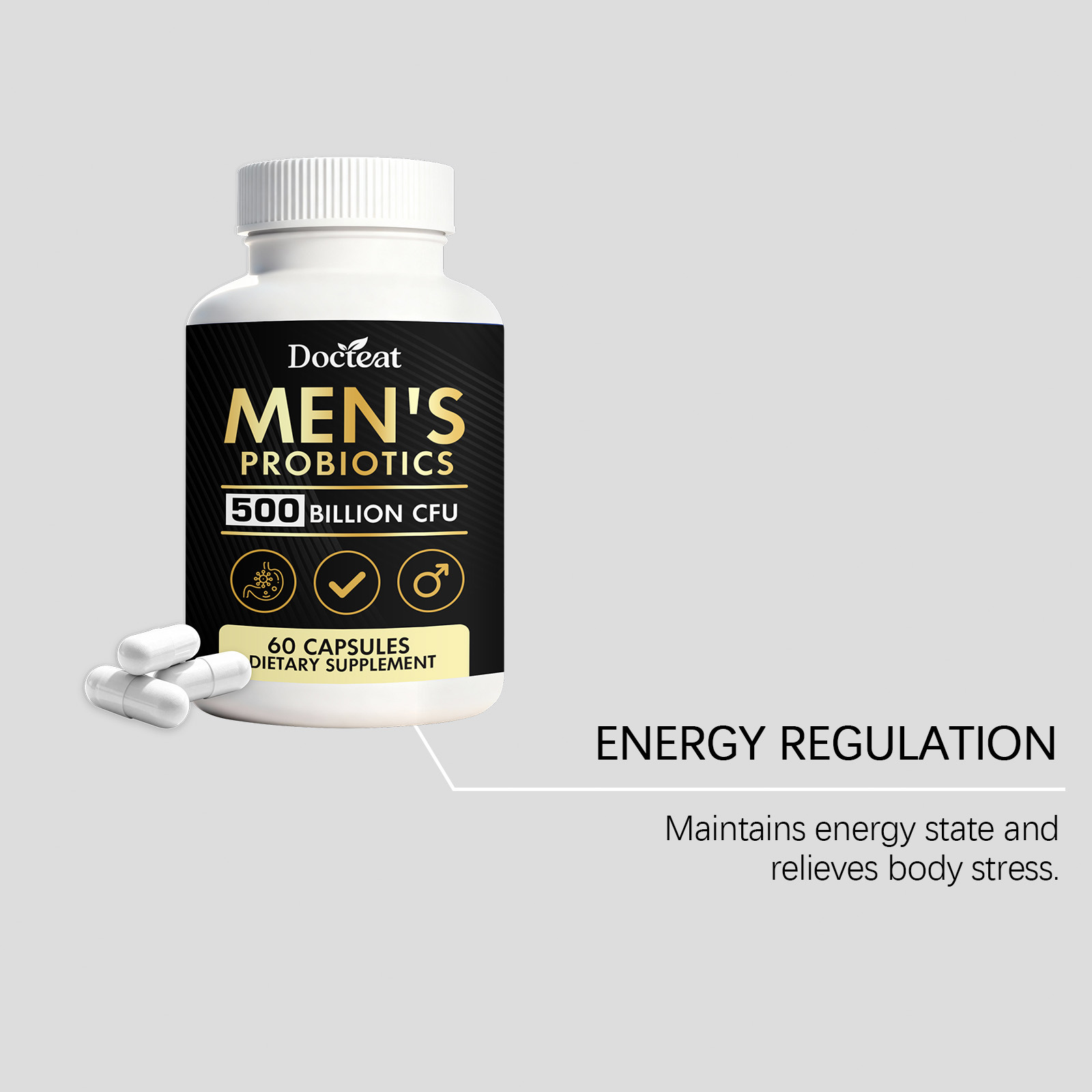 GOOGEER Men's Health Capsules  - Nutrition Fitness Health ulasan dan harga