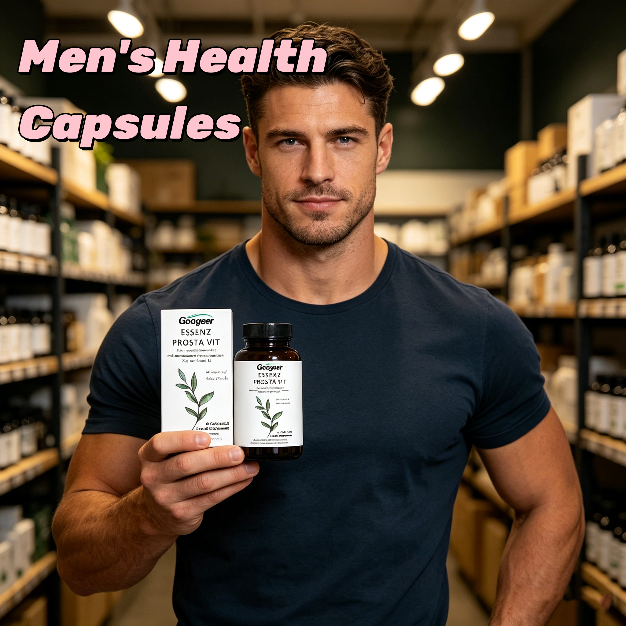 GOOGEER Men's Health Capsules  - Nutrition Fitness Health ulasan dan harga
