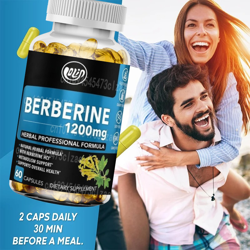 1200mg HCL Supplement, Healthy - Berberine Hcl Capsule ulasan dan harga