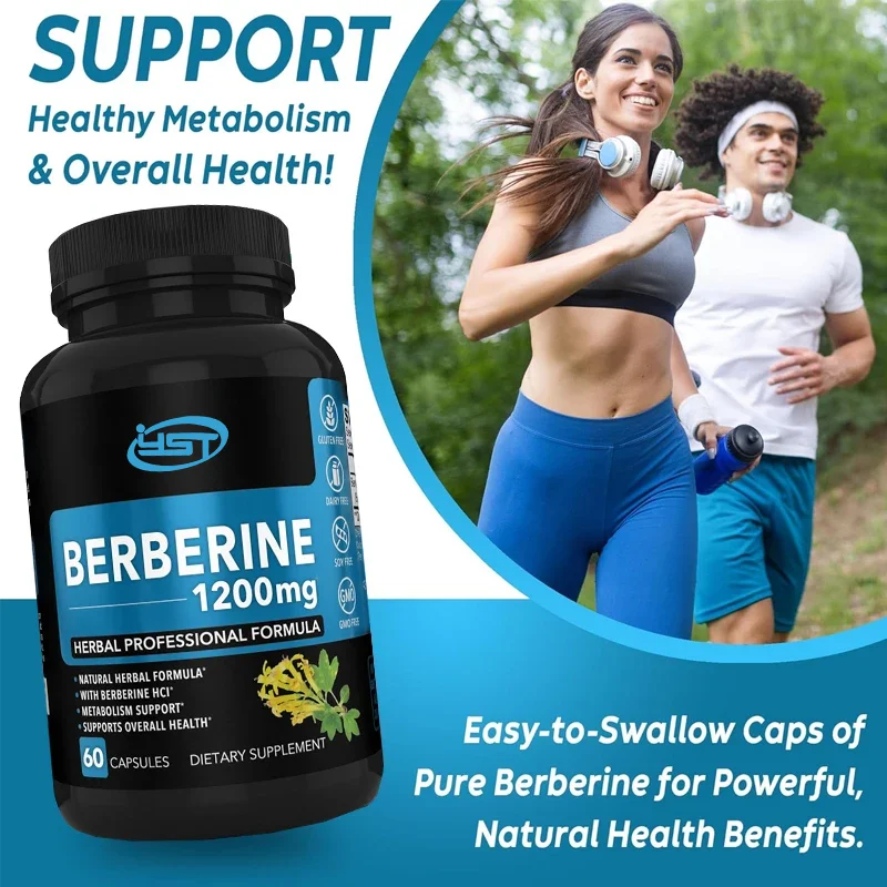 60 Capsules Berberine Suppleme - Berberine Hcl Capsule ulasan dan harga