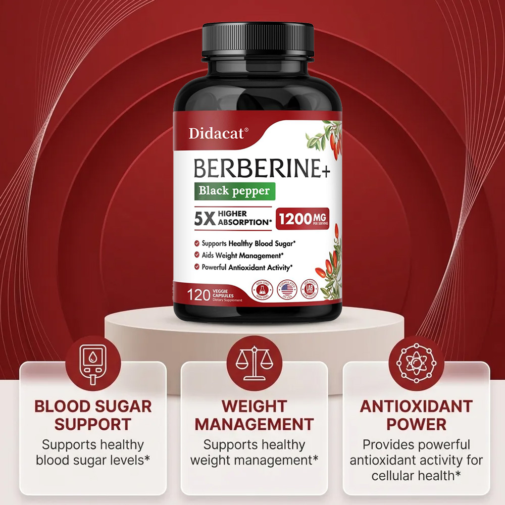 Berberine Supplement 1200mg -  - Berberine Hcl Capsule ulasan dan harga