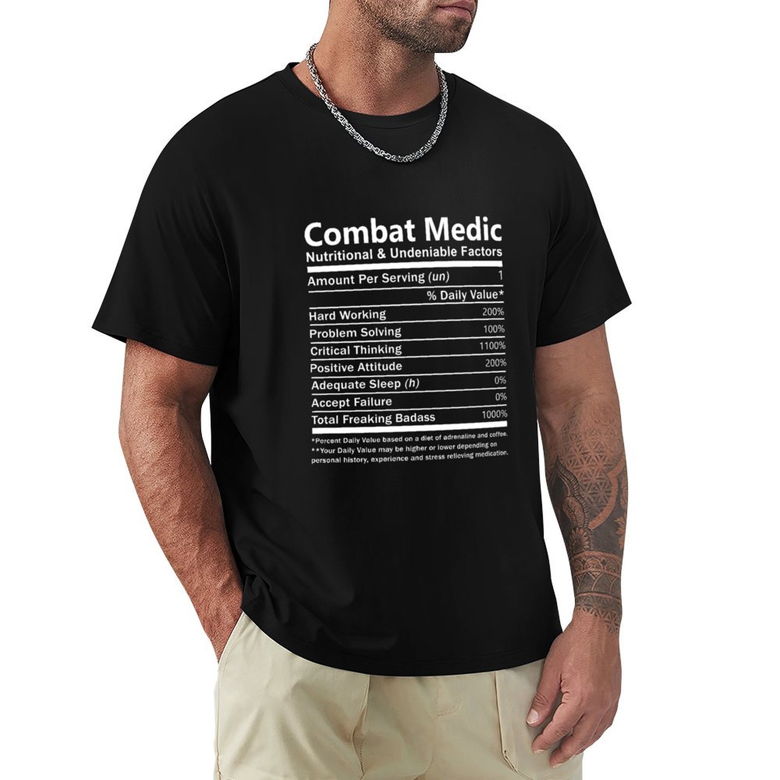 Combat Medic T Shirt - Nutriti - T Nutrition Fitness ulasan dan harga