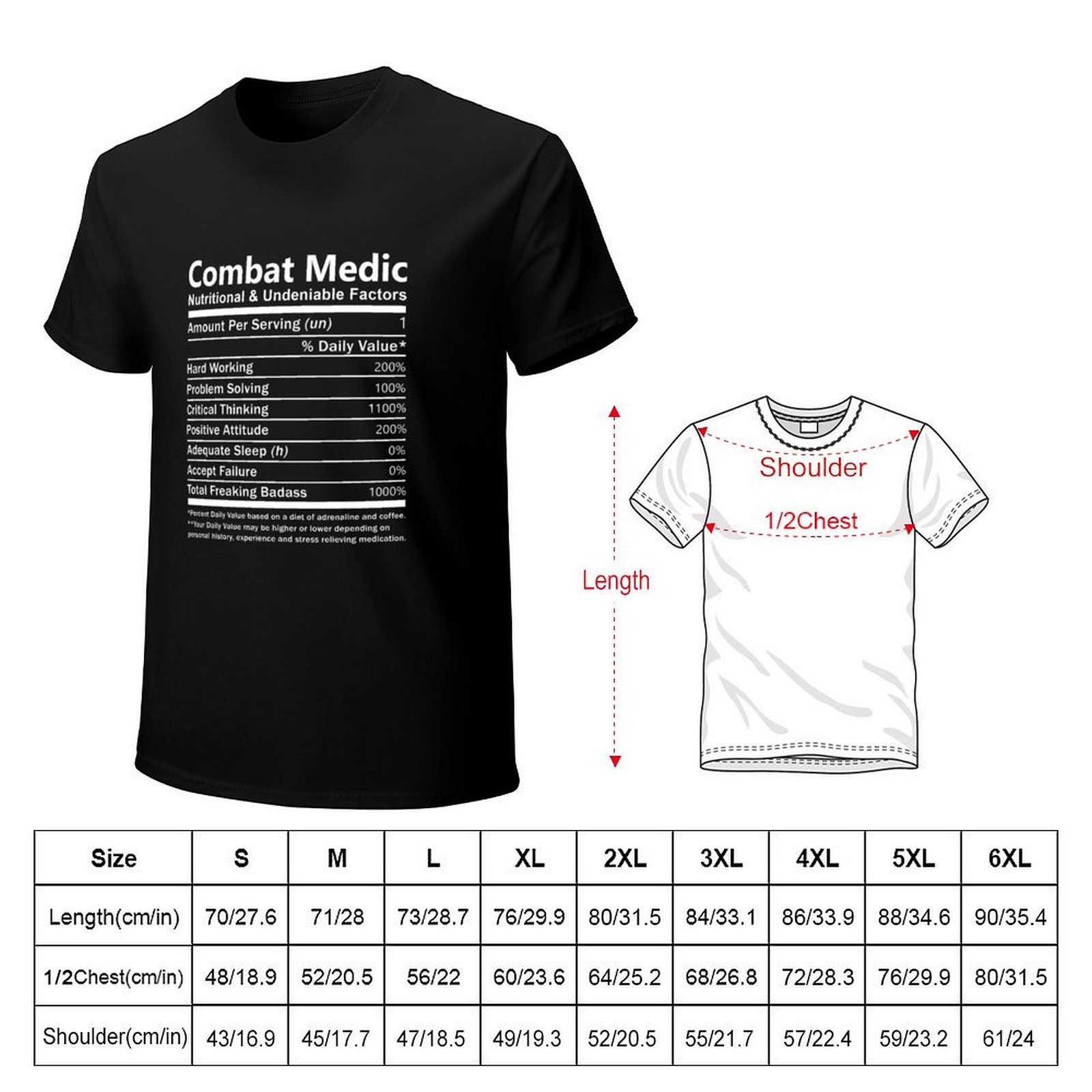 Combat Medic T Shirt - Nutriti - T Nutrition Fitness ulasan dan harga