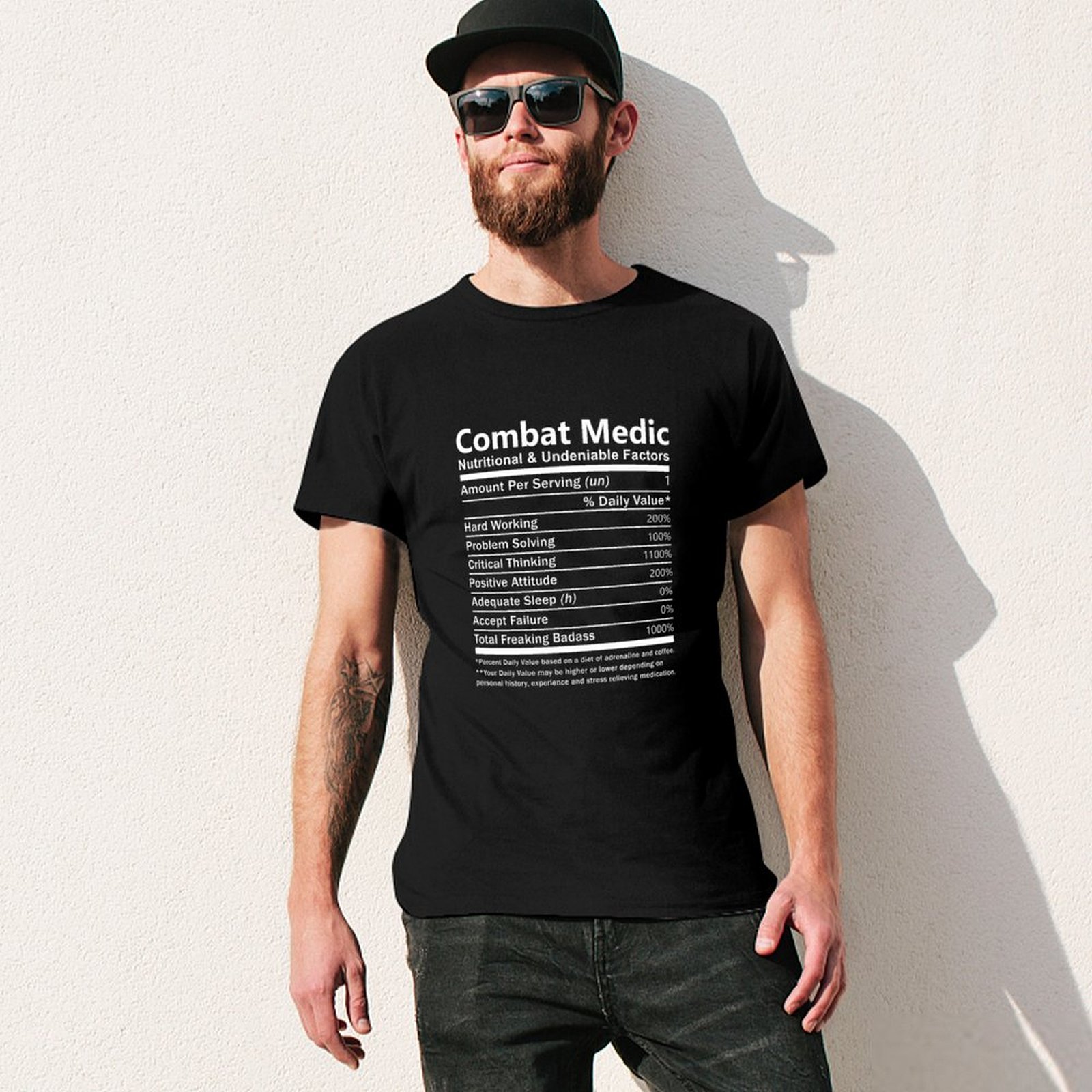 Combat Medic T Shirt - Nutriti - T Nutrition Fitness ulasan dan harga