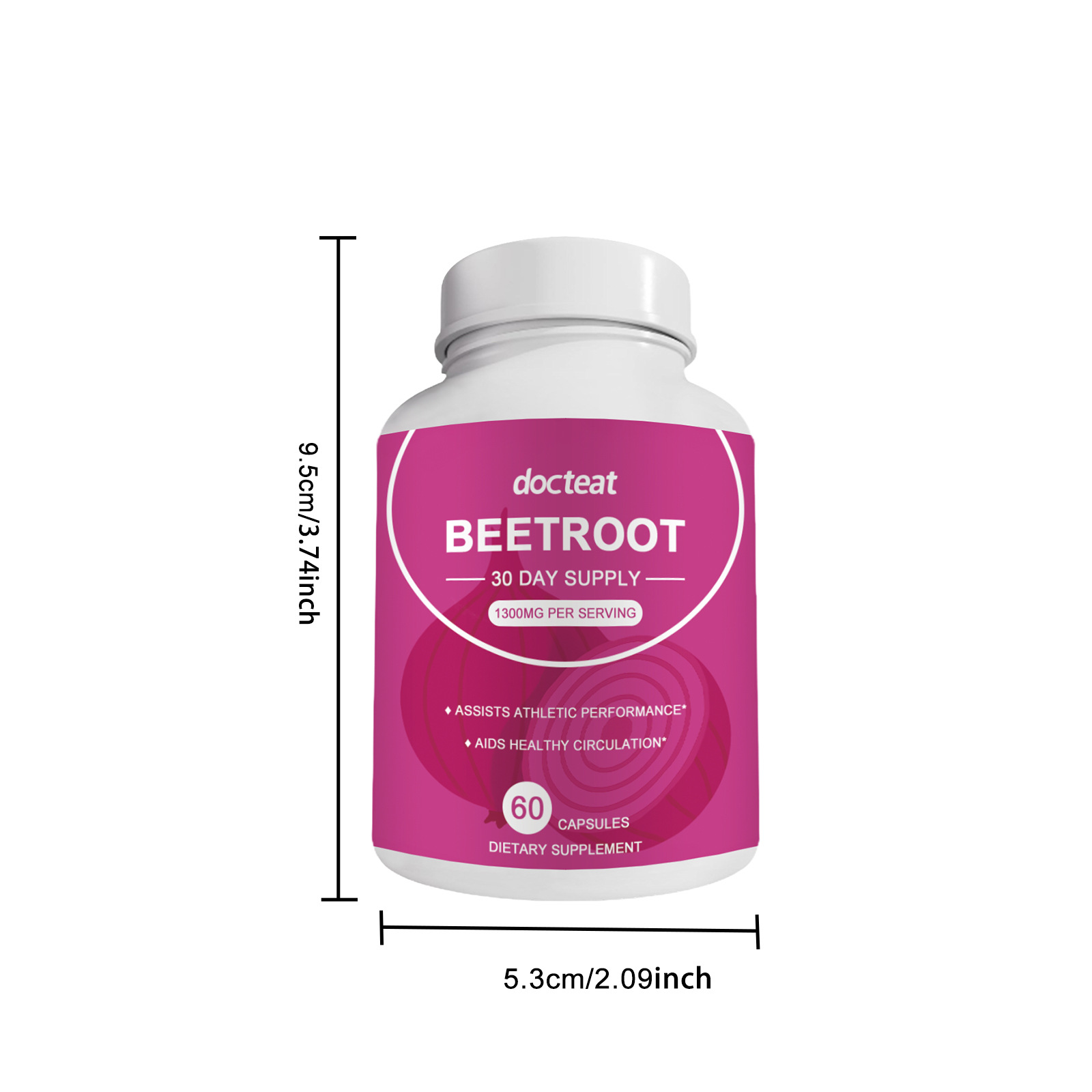 DOCTEAT Beetroot Women's Healt - Nutrition Fitness Health ulasan dan harga