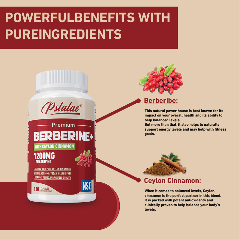 Berberine - Supports Heart and - Berberine Hcl Capsule ulasan dan harga